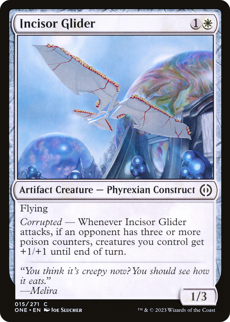 Incisor Glider [Phyrexia: All Will Be One] | Lots Moore NSW