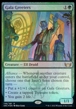 Gala Greeters [Streets of New Capenna Prerelease Promos] | Lots Moore NSW