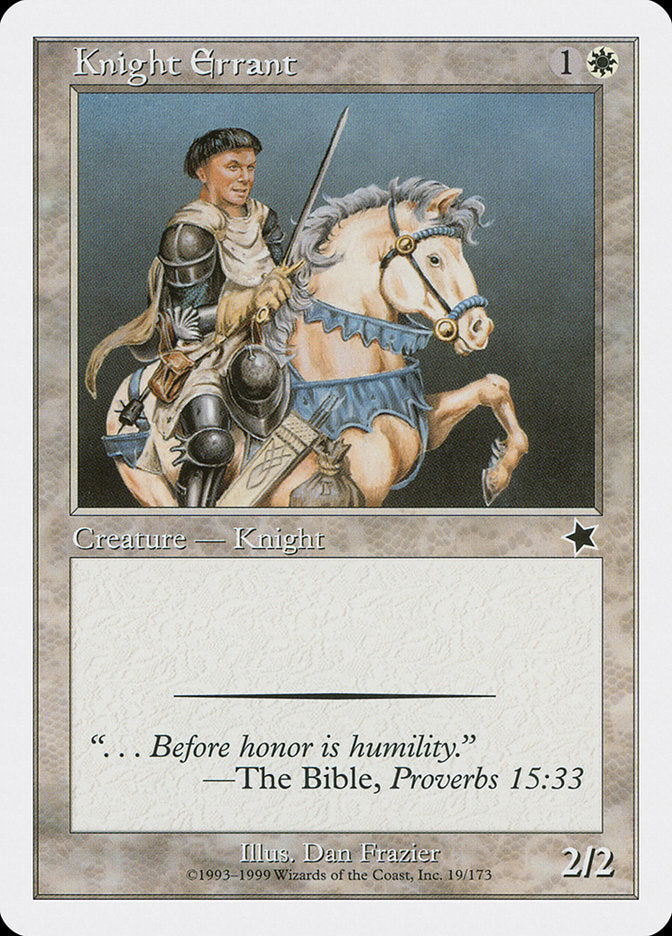 Knight Errant [Starter 1999] | Lots Moore NSW