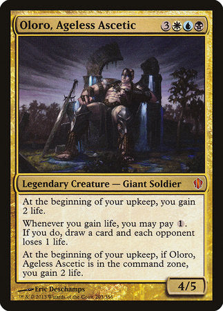 Oloro, Ageless Ascetic [Commander 2013] | Lots Moore NSW