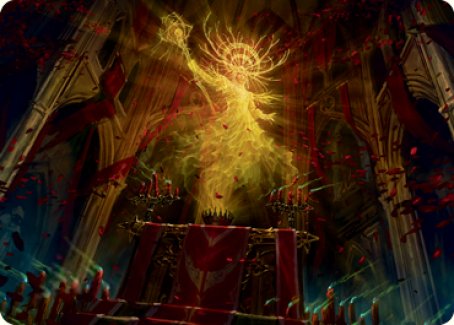 Katilda, Dawnhart Martyr Art Card [Innistrad: Crimson Vow Art Series] | Lots Moore NSW