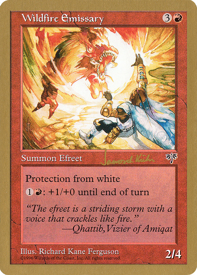 Wildfire Emissary (Janosch Kuhn) [World Championship Decks 1997] | Lots Moore NSW