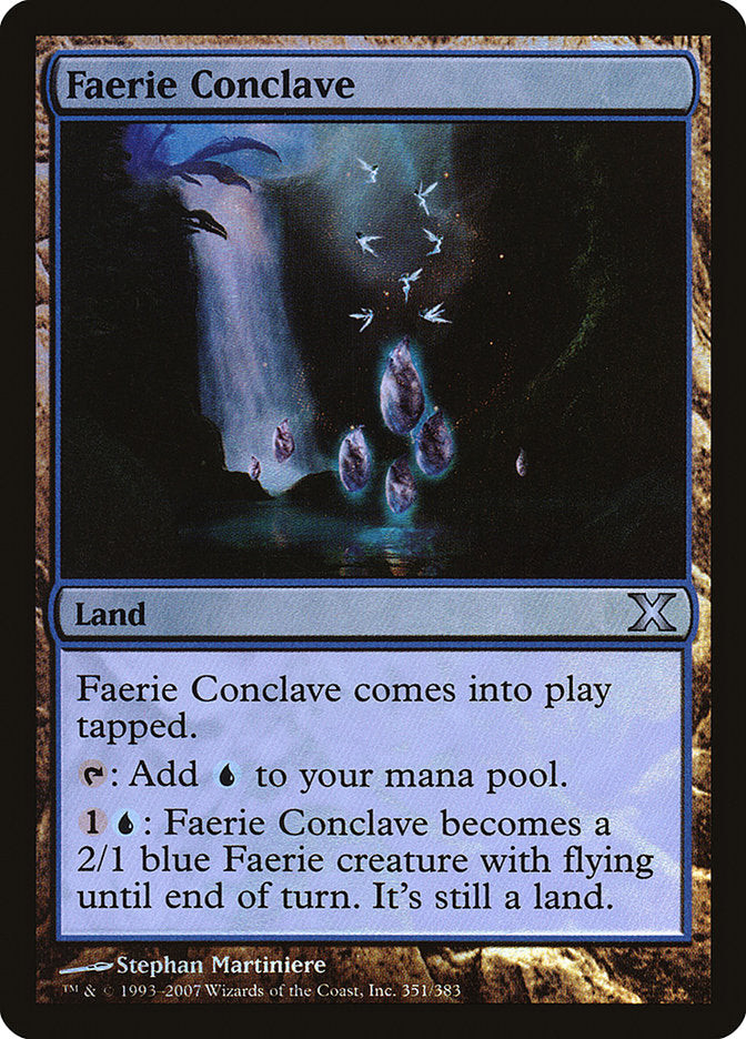 Faerie Conclave (Premium Foil) [Tenth Edition] | Lots Moore NSW