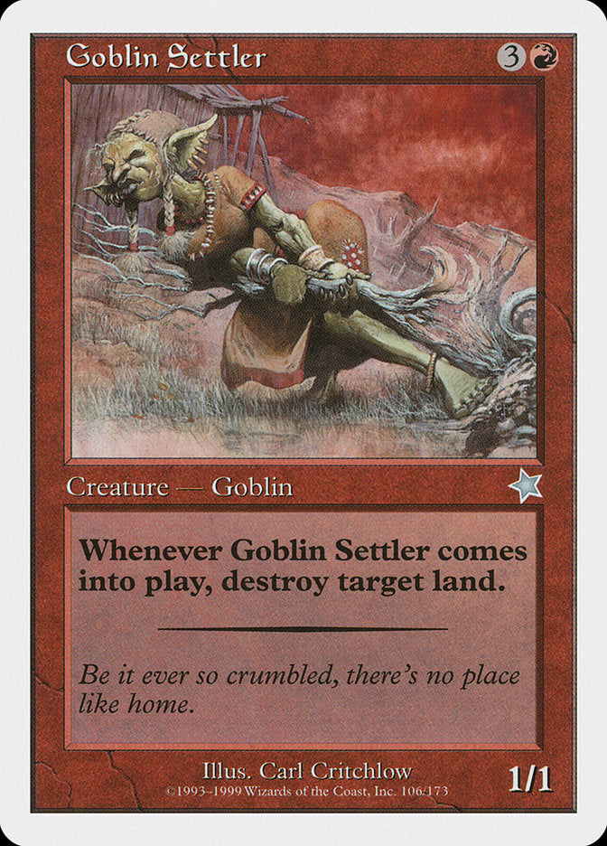 Goblin Settler [Starter 1999] | Lots Moore NSW