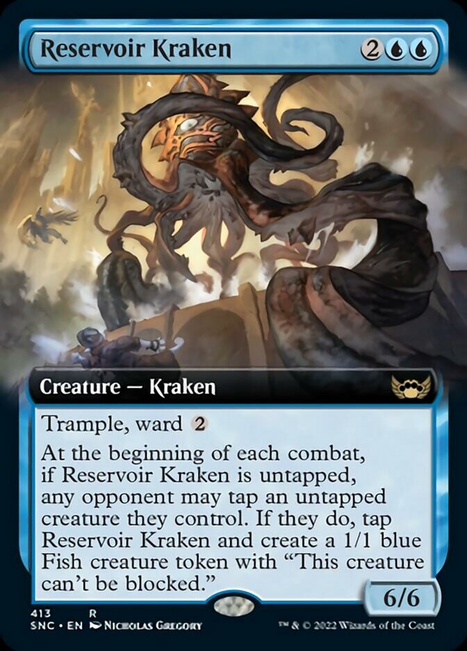Reservoir Kraken (Extended Art) [Streets of New Capenna] | Lots Moore NSW