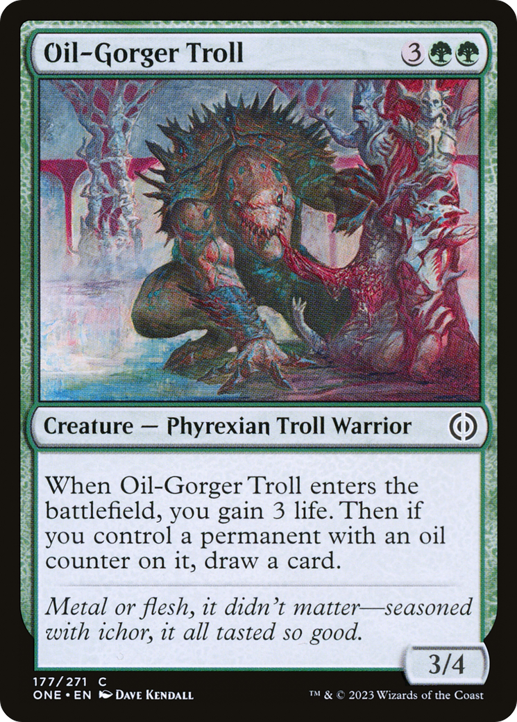 Oil-Gorger Troll [Phyrexia: All Will Be One] | Lots Moore NSW