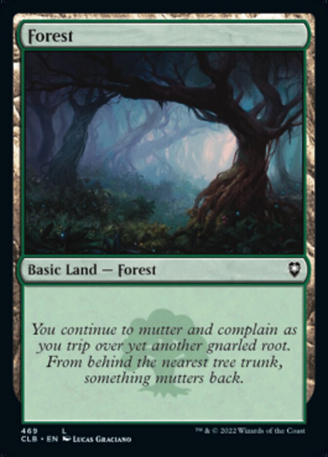 Forest (469) [Commander Legends: Battle for Baldur's Gate] | Lots Moore NSW