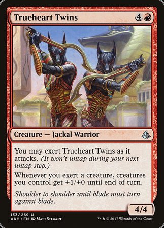 Trueheart Twins [Amonkhet] | Lots Moore NSW