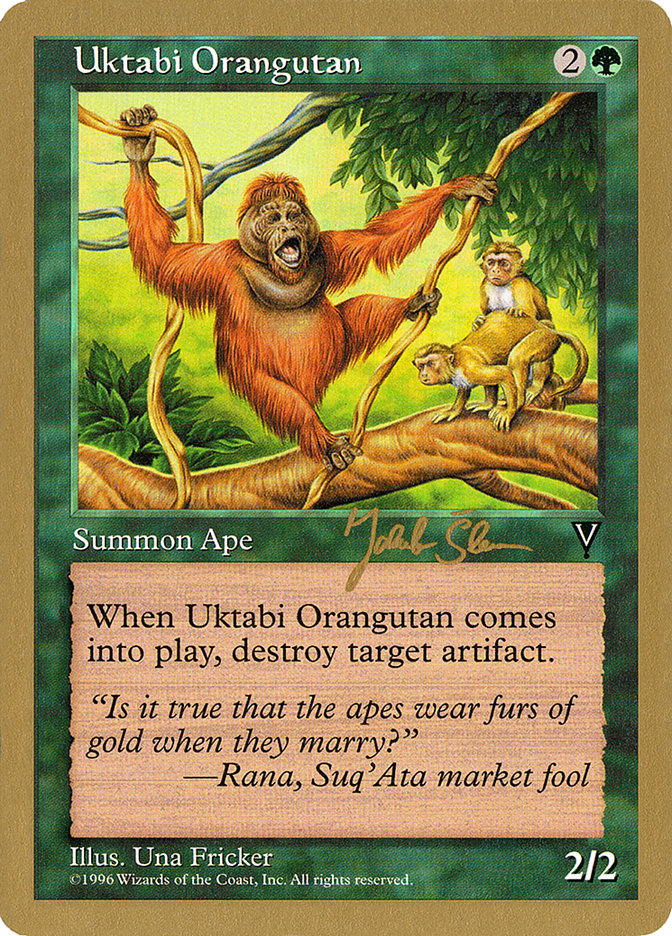 Uktabi Orangutan (Jakub Slemr) [World Championship Decks 1997] | Lots Moore NSW