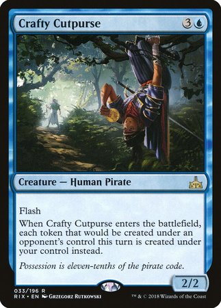 Crafty Cutpurse [Rivals of Ixalan] | Lots Moore NSW