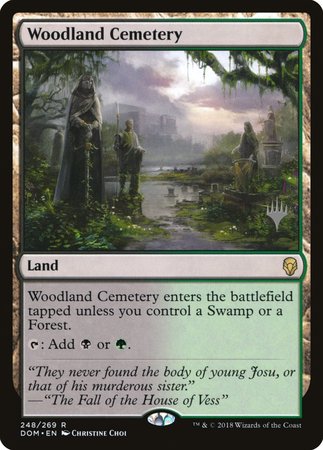 Woodland Cemetery [Dominaria Promos] | Lots Moore NSW