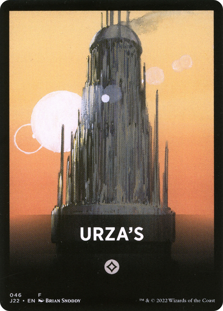 Urza's Theme Card [Jumpstart 2022 Front Cards] | Lots Moore NSW