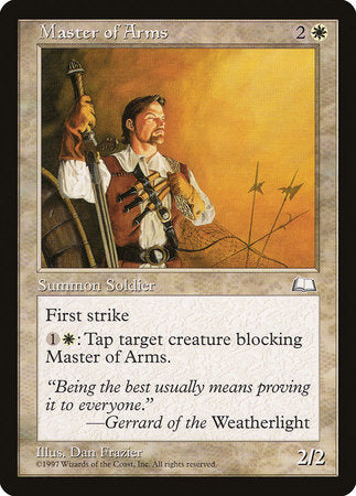 Master of Arms [Weatherlight] | Lots Moore NSW