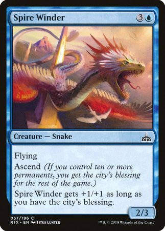 Spire Winder [Rivals of Ixalan] | Lots Moore NSW