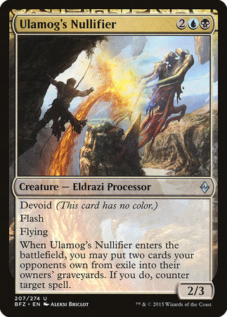 Ulamog's Nullifier [Battle for Zendikar] | Lots Moore NSW