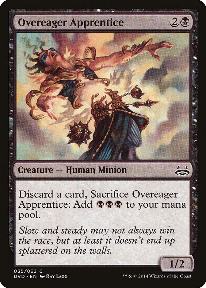 Overeager Apprentice (Divine vs. Demonic) [Duel Decks Anthology] | Lots Moore NSW