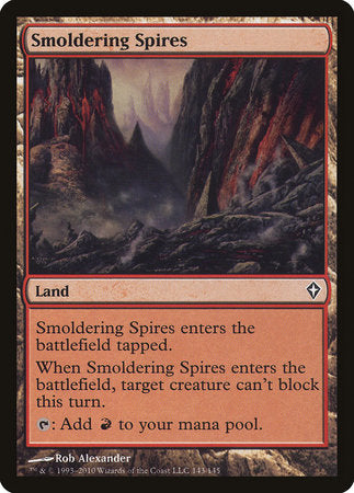 Smoldering Spires [Worldwake] | Lots Moore NSW