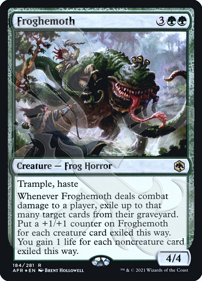 Froghemoth (Ampersand Promo) [Dungeons & Dragons: Adventures in the Forgotten Realms Promos] | Lots Moore NSW