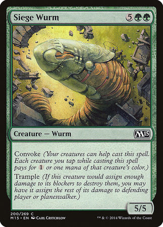 Siege Wurm [Magic 2015] | Lots Moore NSW