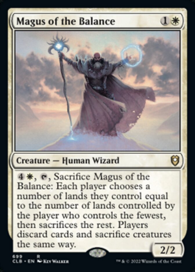 Magus of the Balance [Commander Legends: Battle for Baldur's Gate] | Lots Moore NSW