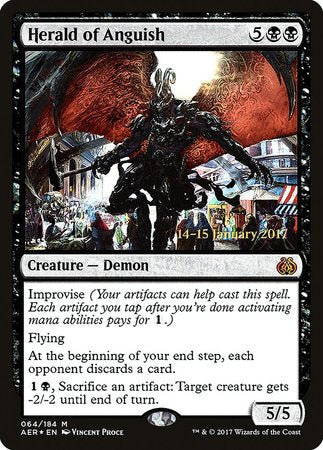 Herald of Anguish [Aether Revolt Promos] | Lots Moore NSW