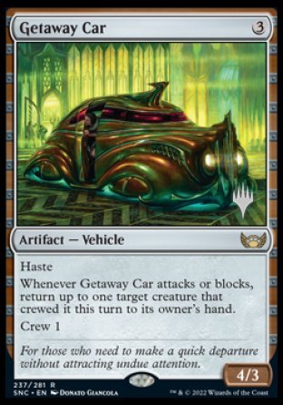 Getaway Car (Promo Pack) [Streets of New Capenna Promos] | Lots Moore NSW