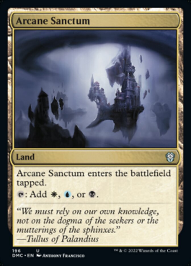 Arcane Sanctum [Dominaria United Commander] | Lots Moore NSW