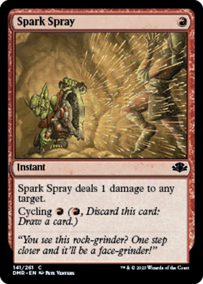 Spark Spray [Dominaria Remastered] | Lots Moore NSW