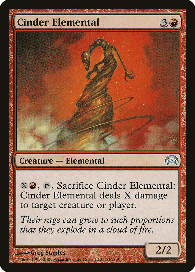 Cinder Elemental [Planechase] | Lots Moore NSW