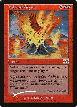 Volcanic Geyser [Friday Night Magic 2000] | Lots Moore NSW