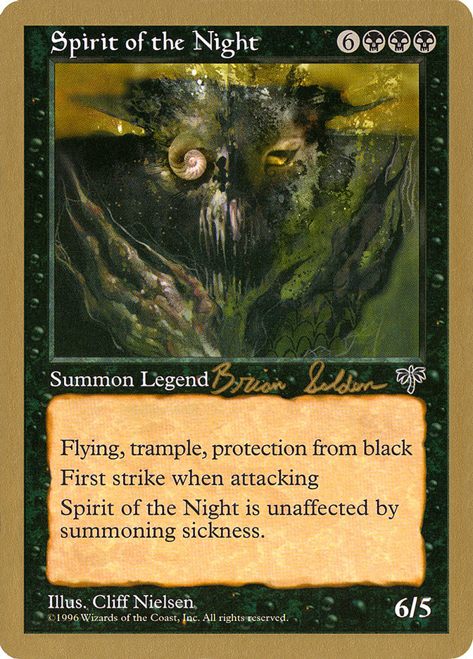 Spirit of the Night (Brian Selden) [World Championship Decks 1998] | Lots Moore NSW