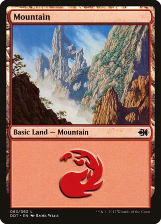 Mountain (63) [Duel Decks: Merfolk vs. Goblins] | Lots Moore NSW