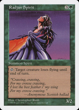 Radjan Spirit [Fifth Edition] | Lots Moore NSW