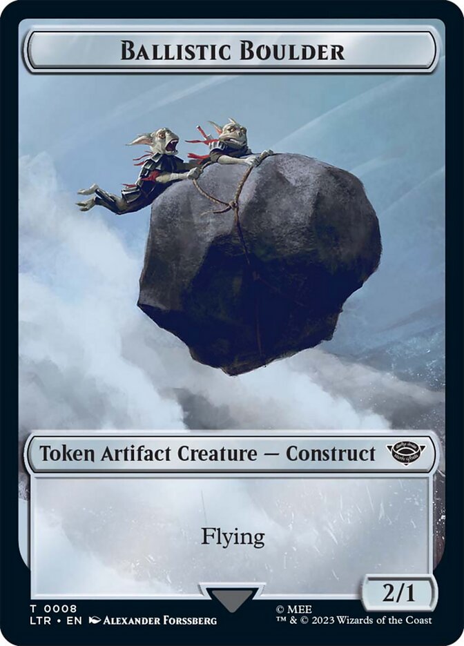 Ballistic Boulder Token [The Lord of the Rings: Tales of Middle-Earth Tokens] | Lots Moore NSW