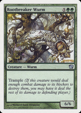 Rootbreaker Wurm [Ninth Edition] | Lots Moore NSW
