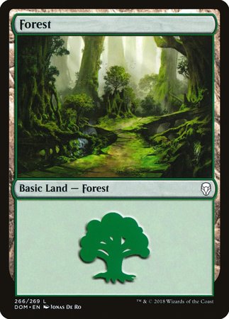 Forest (266) [Dominaria] | Lots Moore NSW