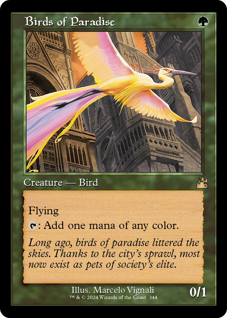 Birds of Paradise (Retro) [Ravnica Remastered] | Lots Moore NSW