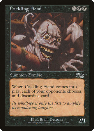 Cackling Fiend [Urza's Saga] | Lots Moore NSW