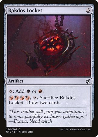 Rakdos Locket [Commander 2019] | Lots Moore NSW