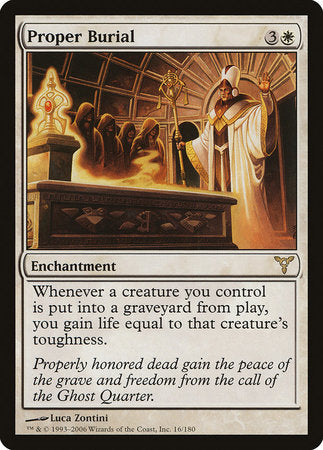 Proper Burial [Dissension] | Lots Moore NSW