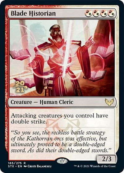 Blade Historian [Strixhaven: School of Mages Prerelease Promos] | Lots Moore NSW