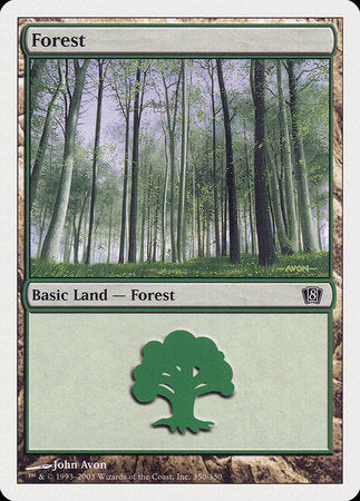 Forest (350) [Eighth Edition] | Lots Moore NSW