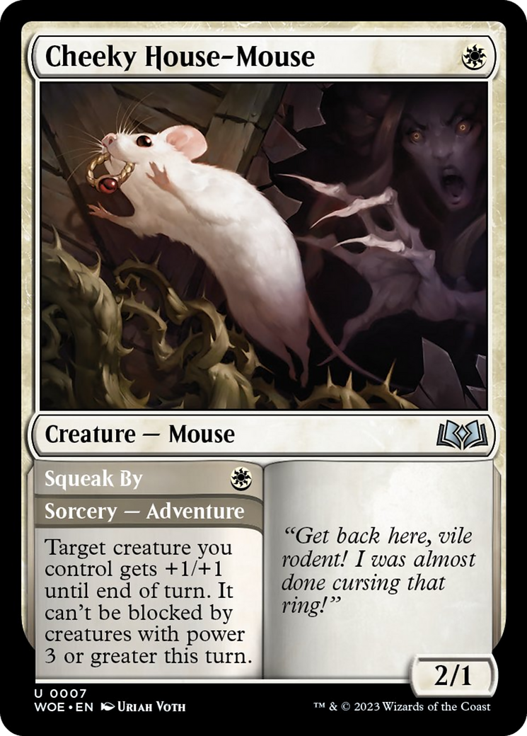 Cheeky House-Mouse [Wilds of Eldraine] | Lots Moore NSW