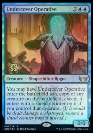 Undercover Operative [Streets of New Capenna Prerelease Promos] | Lots Moore NSW