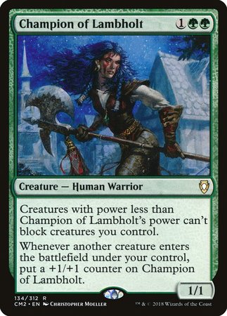 Champion of Lambholt [Commander Anthology Volume II] | Lots Moore NSW