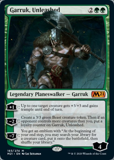 Garruk, Unleashed [Core Set 2021] | Lots Moore NSW