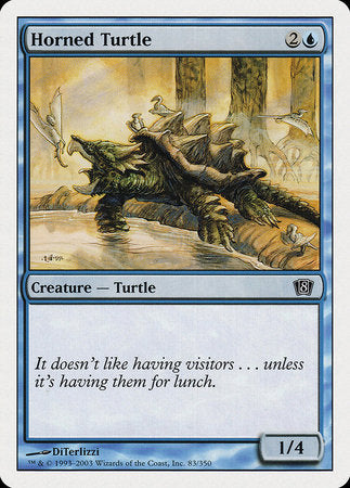 Horned Turtle [Eighth Edition] | Lots Moore NSW