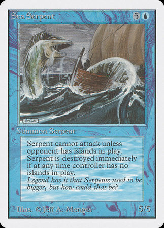 Sea Serpent [Unlimited Edition] | Lots Moore NSW
