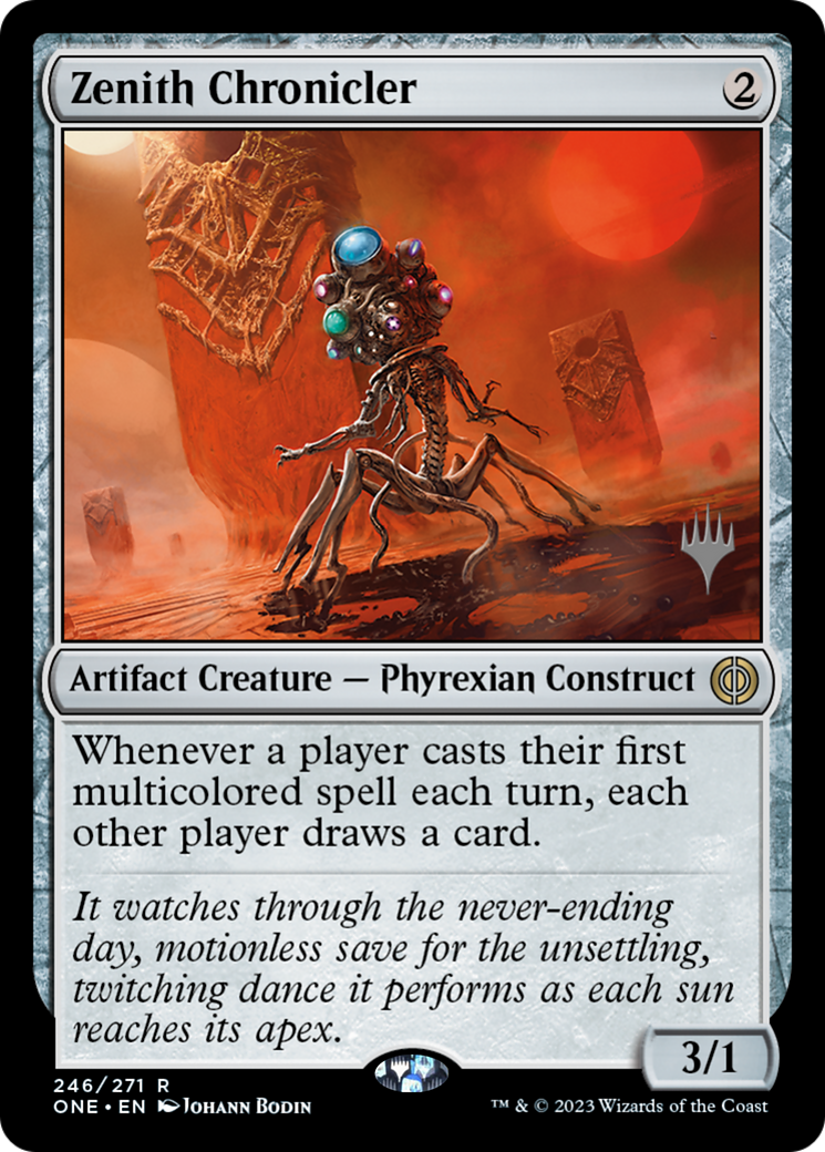 Zenith Chronicler (Promo Pack) [Phyrexia: All Will Be One Promos] | Lots Moore NSW