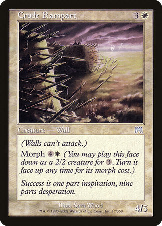 Crude Rampart [Onslaught] | Lots Moore NSW
